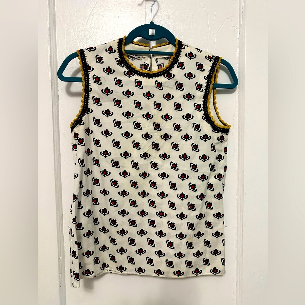 Miu Miu top